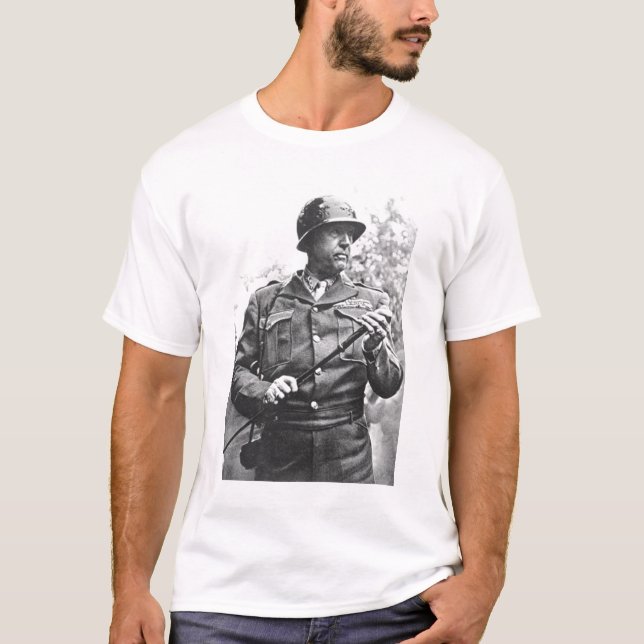 T-shirts Patton e citações (Frente)