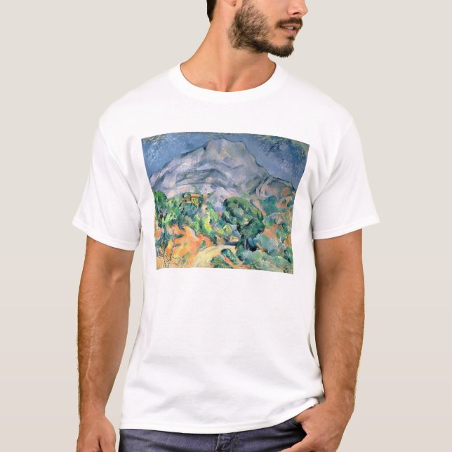 T-shirts Paul Cezanne | Mont Sainte-Victoire, 1900 (Frente)