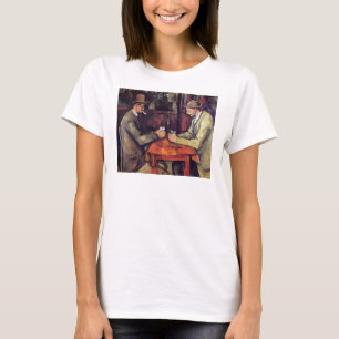 T-shirts Paul Cezanne - Os Jogadores de Cartas Pintura de A