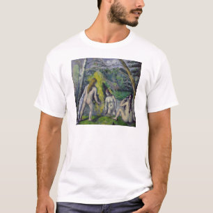 T-shirts Paul Cezanne   os três Bathers, c.1879-82
