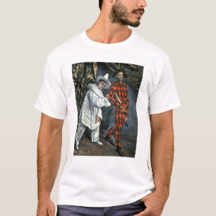 T-shirts Paul Cezanne   Pierrot e Harlequin, 1888
