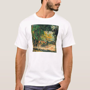 T-shirts Paul Cezanne Pintura da Natureza & Citação