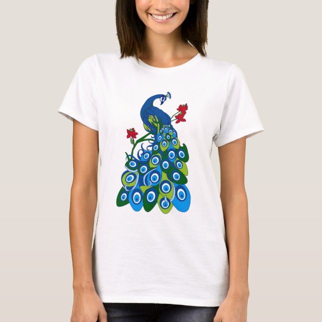 T-shirts pavão (Frente)