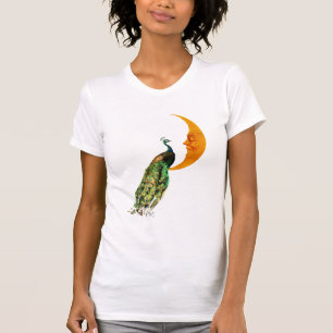 T-shirts Pavão na Lua