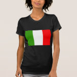 T-shirts pavilhão da Itália<br><div class="desc">Bandeira da Itália</div>
