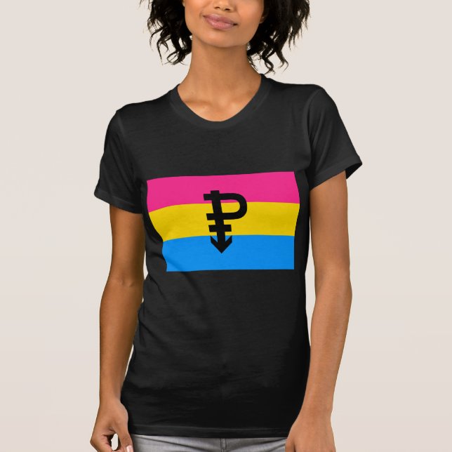 T-SHIRTS PAVILHÃO OFICIAL DE ORGULHO PANSEXUAL (Frente)