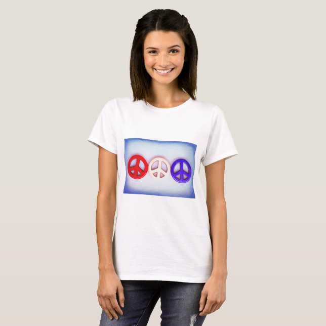 T-shirts Paz (Frente Completa)