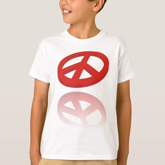 T-shirts Paz 3D / reflexões (Frente)