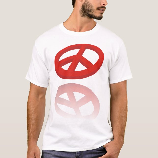 T-shirts Paz 3D / reflexões (Frente)