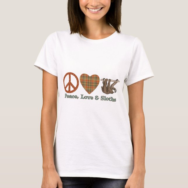 T-shirts Paz, Amor e Largura (Frente)