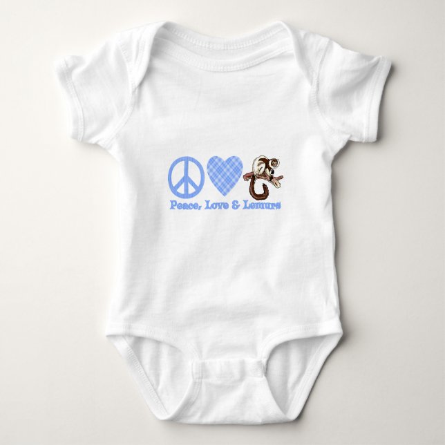 T-shirts Paz, Amor e Limures (Frente)