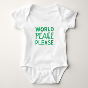 T-shirts Paz de mundo por favor