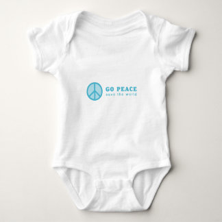 T-shirts Paz em Paz (Azul)