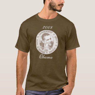 T-shirts Paz, esperança, liderança, unidade, visão - Oba