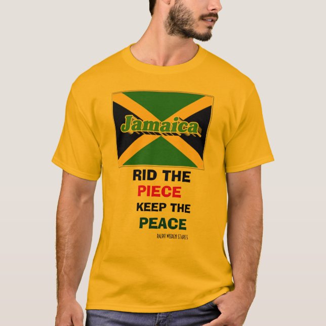 T-shirts PAZ MOTIVACIONAL Jamaica (Frente)