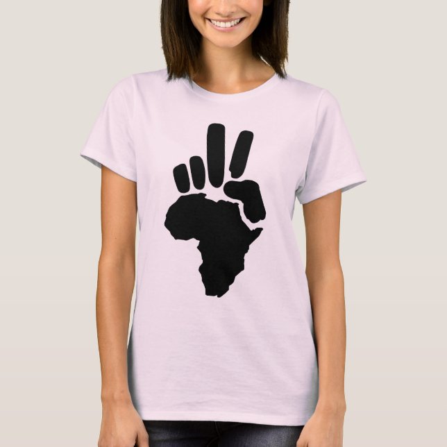 T-shirts Paz na África (Frente)