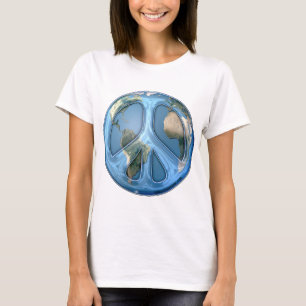 T-shirts "Paz na terra "