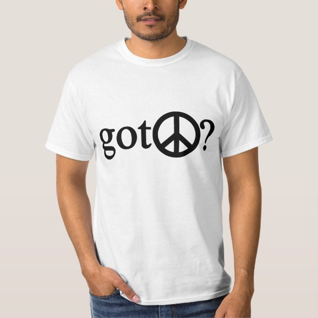 T-shirts Paz obtida? (Frente)