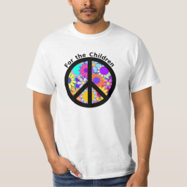 T-shirts Paz para as Crianças