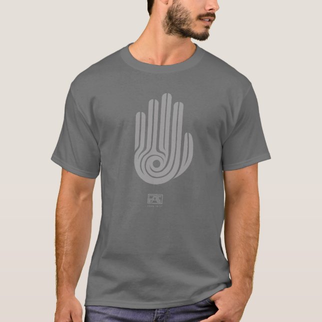 T-shirts Paz (tom cinzento) (Frente)