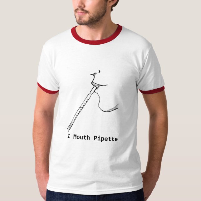 T-shirts PB230040, eu Mouth a pipeta (Frente)