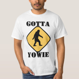 T-shirts Pé-grande australiano Yowie