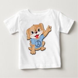 T-shirts Peace Puppy