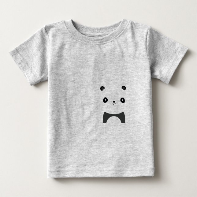 T-shirts Peaceful Panda (Frente)