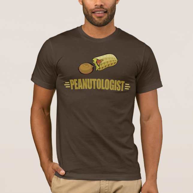 T-shirts Peanut Engraçado (Frente)