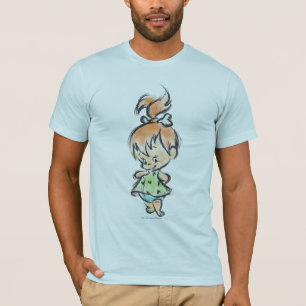 T-shirts PEBBLES™ - desenho desenhado à mão
