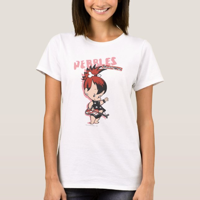 T-shirts PEBBLES™ Rock Star (Frente)