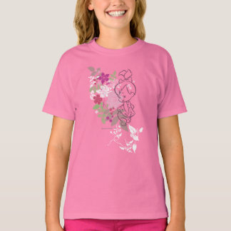 T-shirts PEBBLES™ Uma Cutie Nas Flores