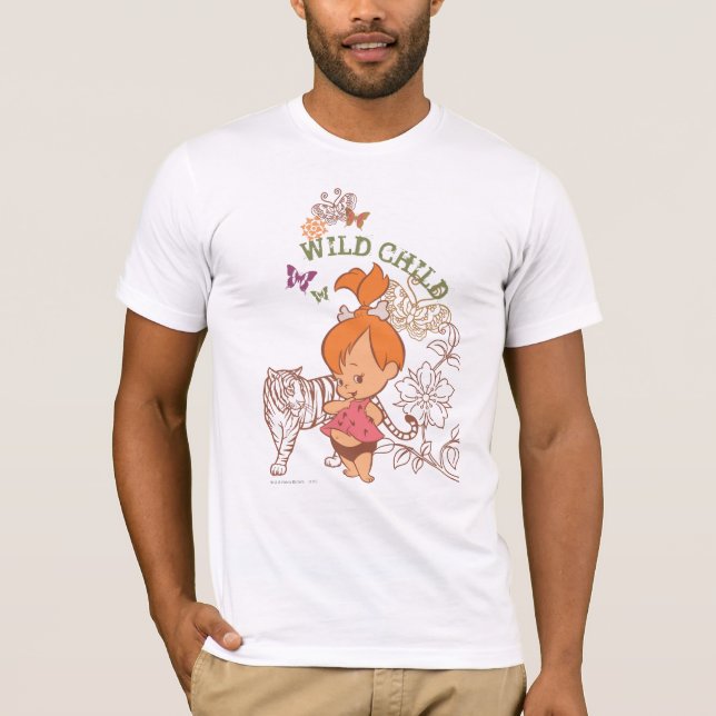 T-shirts PEBBLES™ Wild Child (Frente)