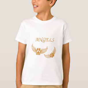 T-shirts Peças de anjo com dor