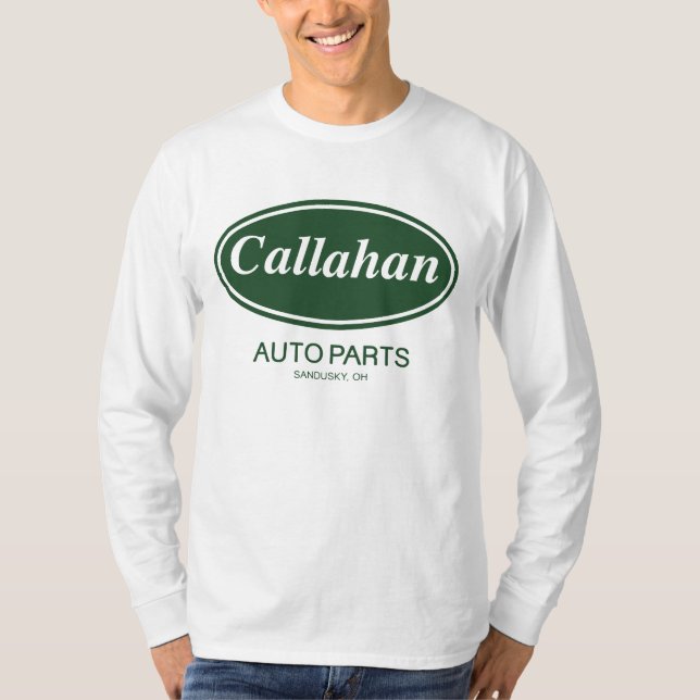 T-shirts Peças de automóvel de Callahan (Frente)