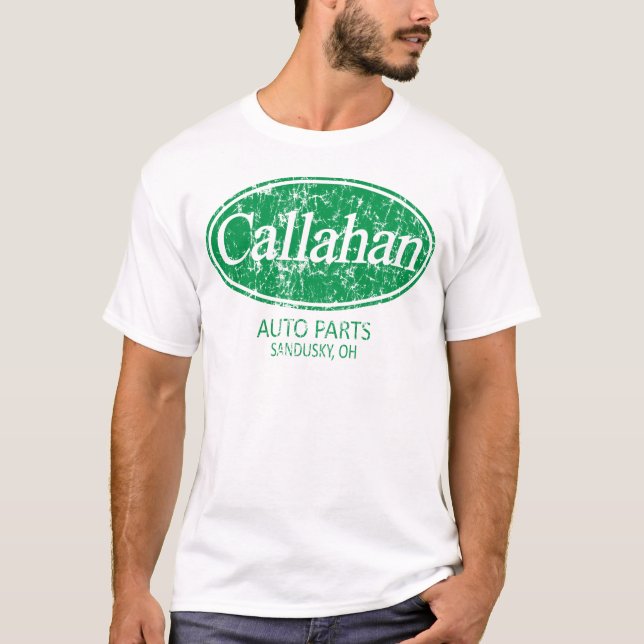 T-shirts Peças de automóvel de Callahan (Frente)