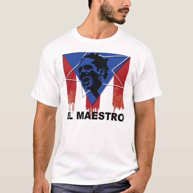 T-shirts Pedro Albizu Campos do "camisa de T dos maestros (Frente)
