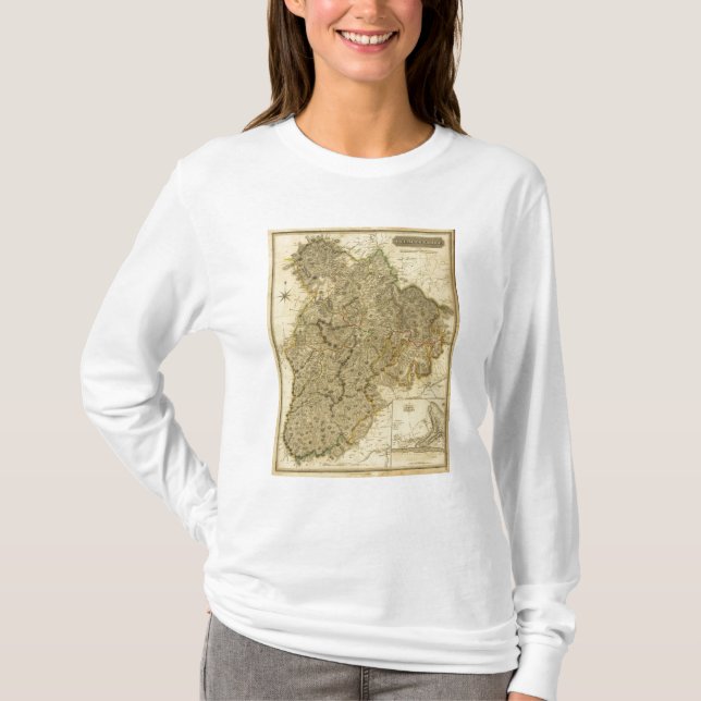 T-shirts PeeblesShire (Frente)