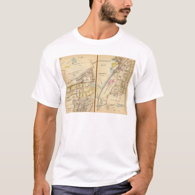 T-shirts Peekskill, New York (Frente)