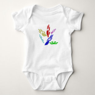 T-shirts Pegadas de Cachorro com Bolinhas