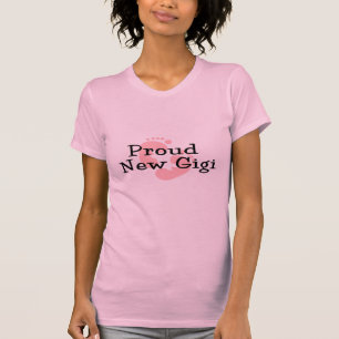T-shirts Pegadas Orgulhosas da Nova Bebê Gigi Menina