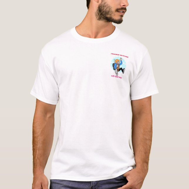 T-shirts Pegasus Skydiving (Frente)