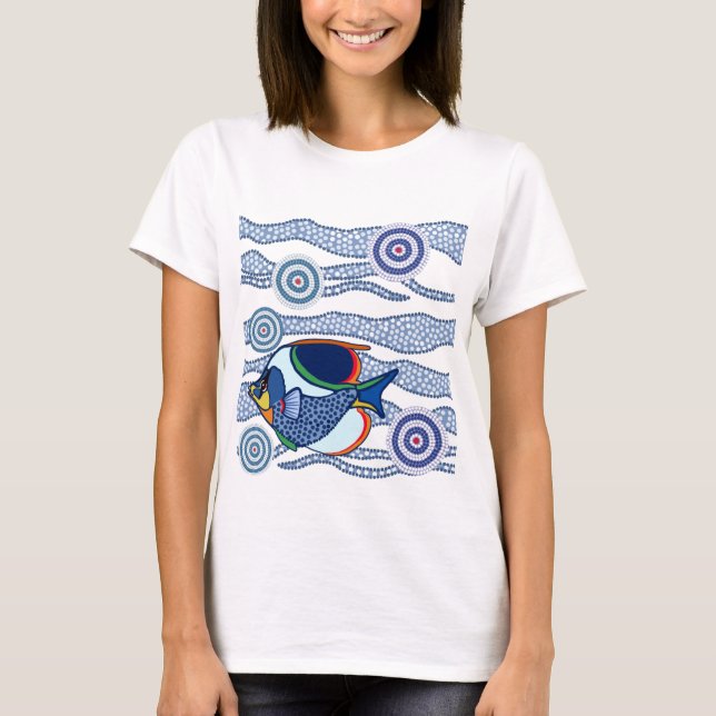T-shirts Peixe aborígene-02 (Frente)