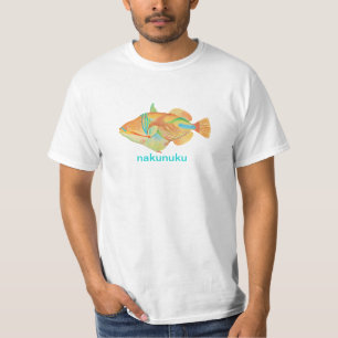T-shirts Peixe-Havaí PixDezines nakunuku