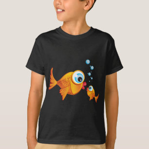T-shirts PEIXE - Oliva e picada: