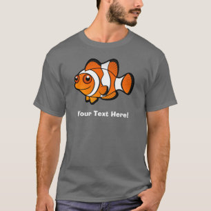 T-shirts Peixe-Palhaço Desenho Animado