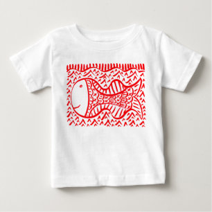 T-shirts Peixe Vermelho