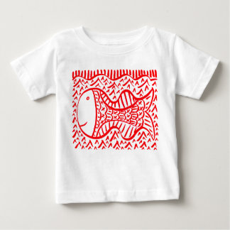 T-shirts Peixe Vermelho