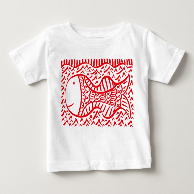 T-shirts Peixe Vermelho (Frente)