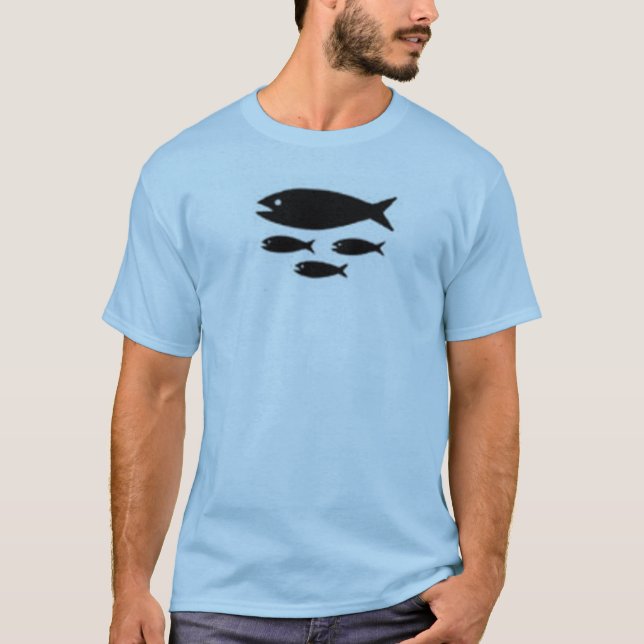 T-shirts peixes (Frente)